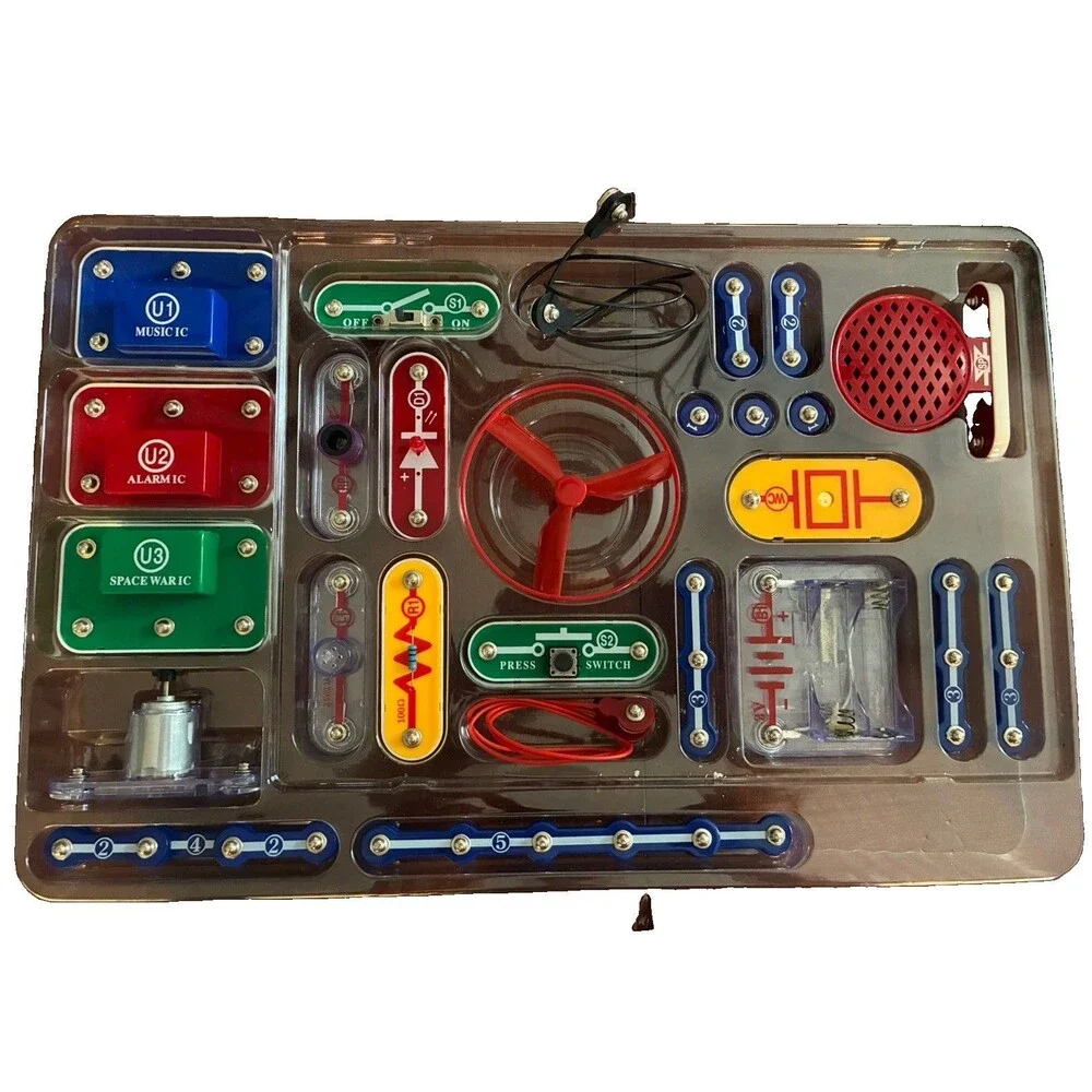 ELENCO Snap Circuits Jr. Building Kit, Ages 8-108